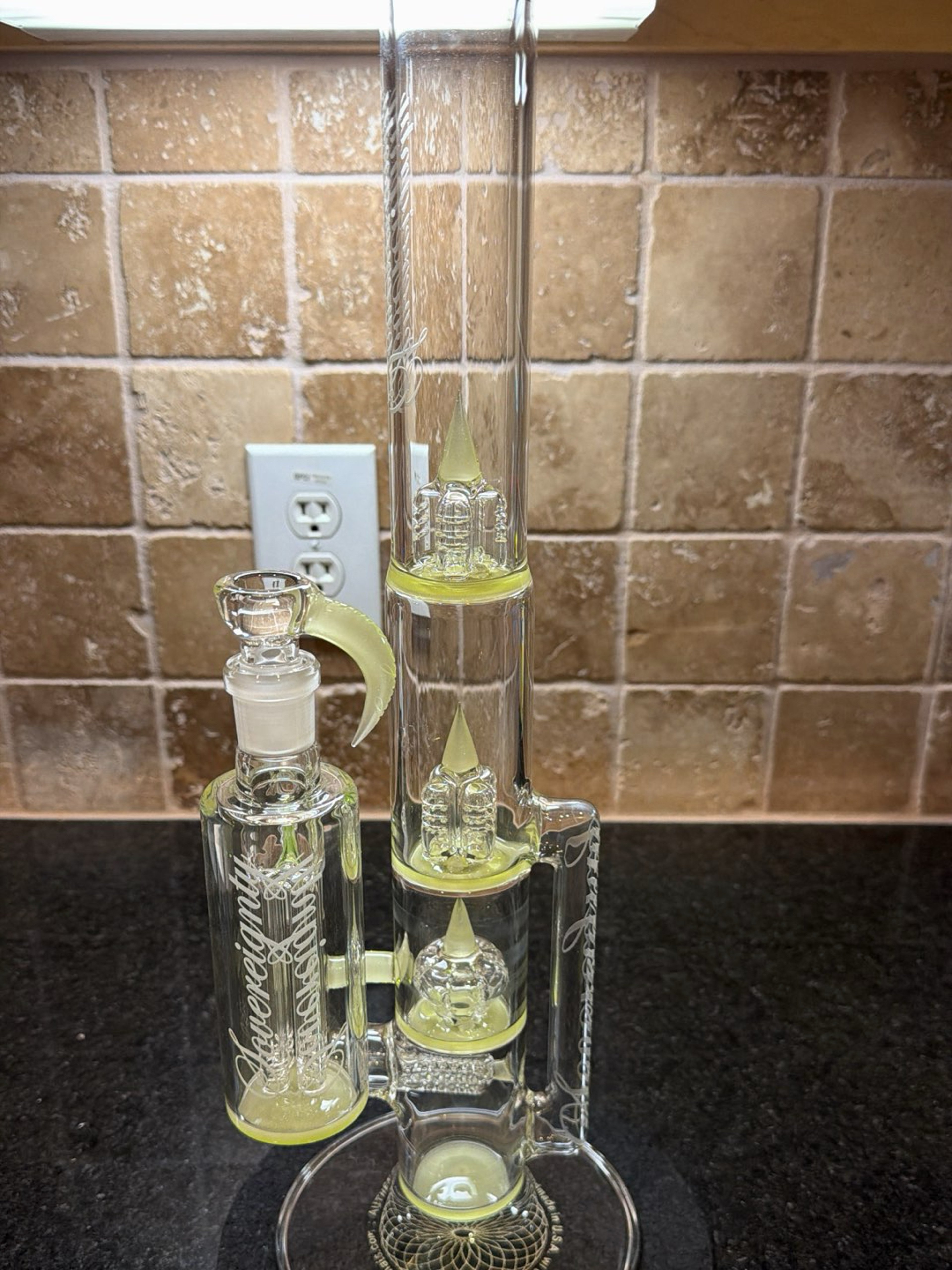 Lime White Satin Treecycler Set image 0