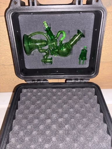 Preview pic of Kinda Glass PipeMinded PlugCycler w/ Plug Pendant Feel Free To Shoot Any Offers (No Trades)