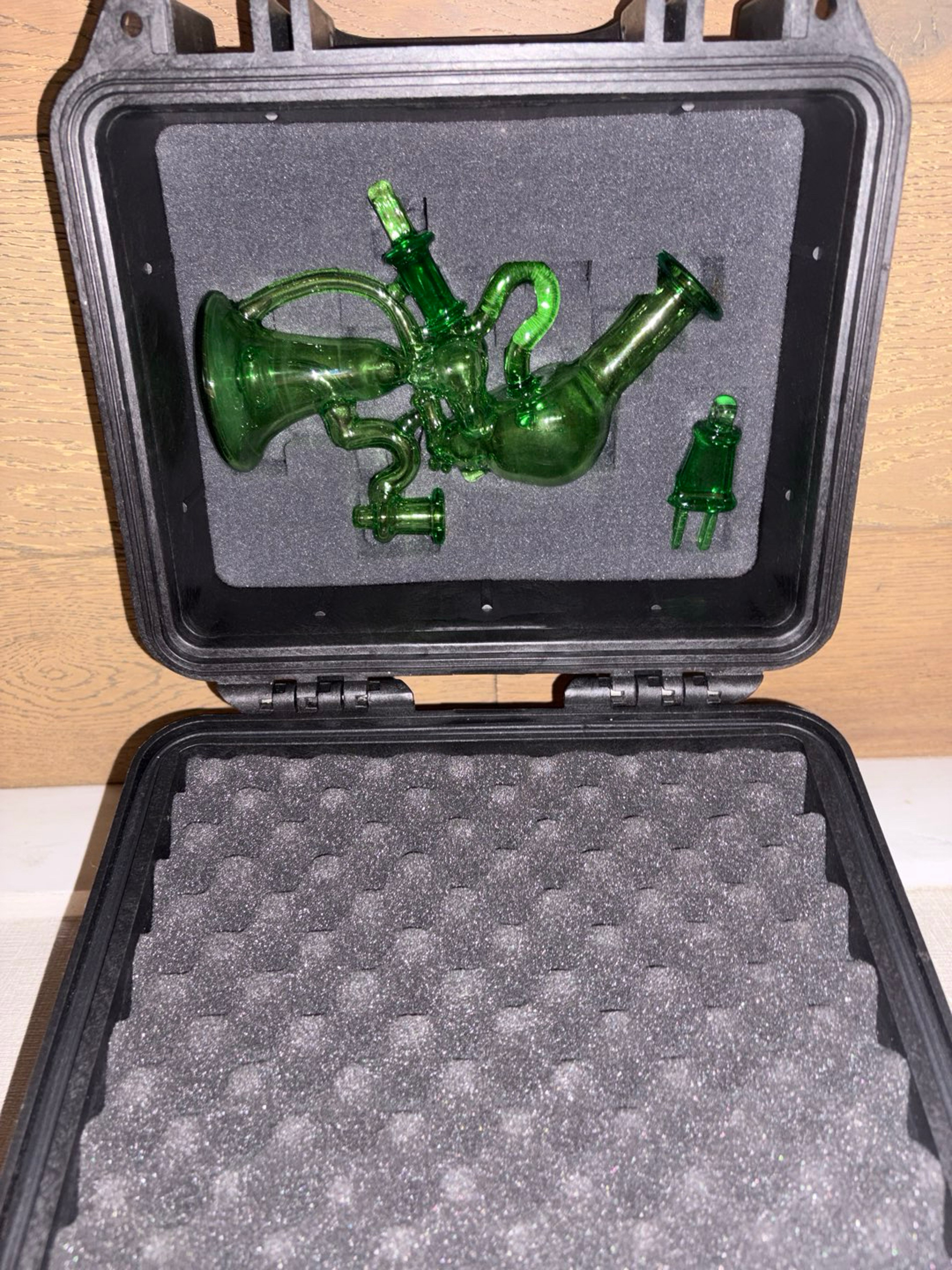 Preview pic of Kinda Glass PipeMinded PlugCycler w/ Plug Pendant Feel Free To Shoot Any Offers (No Trades)