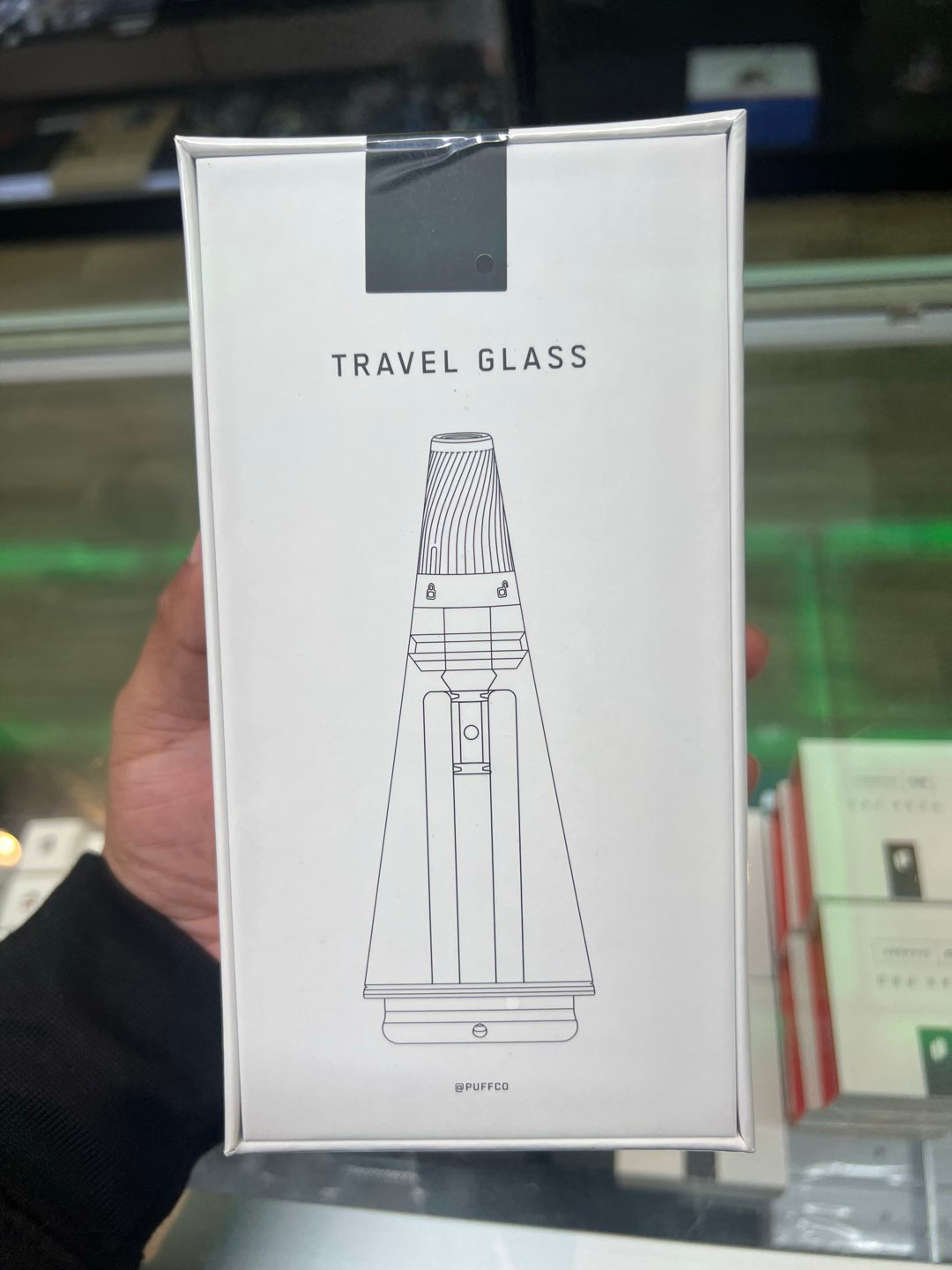 Puffco Peak Travel Glass SEALED Shadow Black image 0