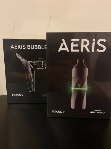 Preview pic of New Sealed Focus V Aeros Black + Bubbler