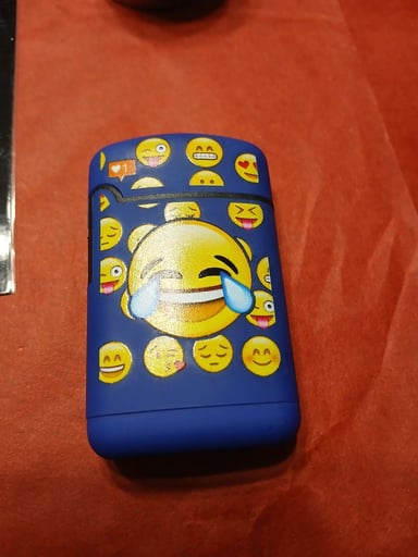 Preview pic of Smiley Face Refillable Torch Lighter