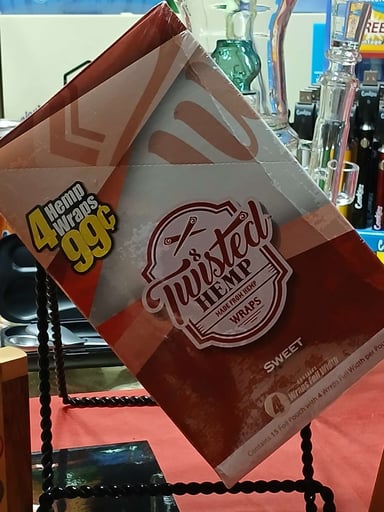 Preview pic of Twisted Hemp Hemp Wraps 4 Boxes