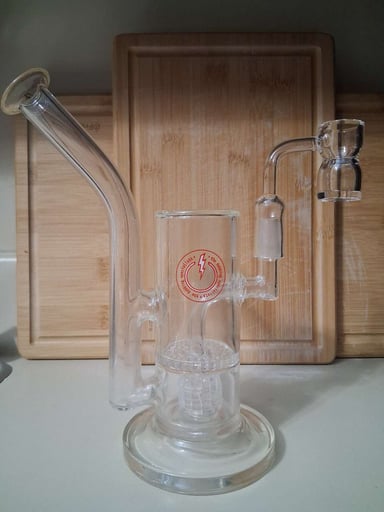 Preview pic of Clear Dabbing Specialist banger hanger