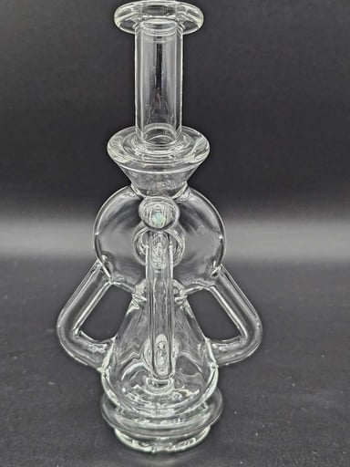 Preview pic of Roots Glass Opal Wormhole Puffco Peak Attachment