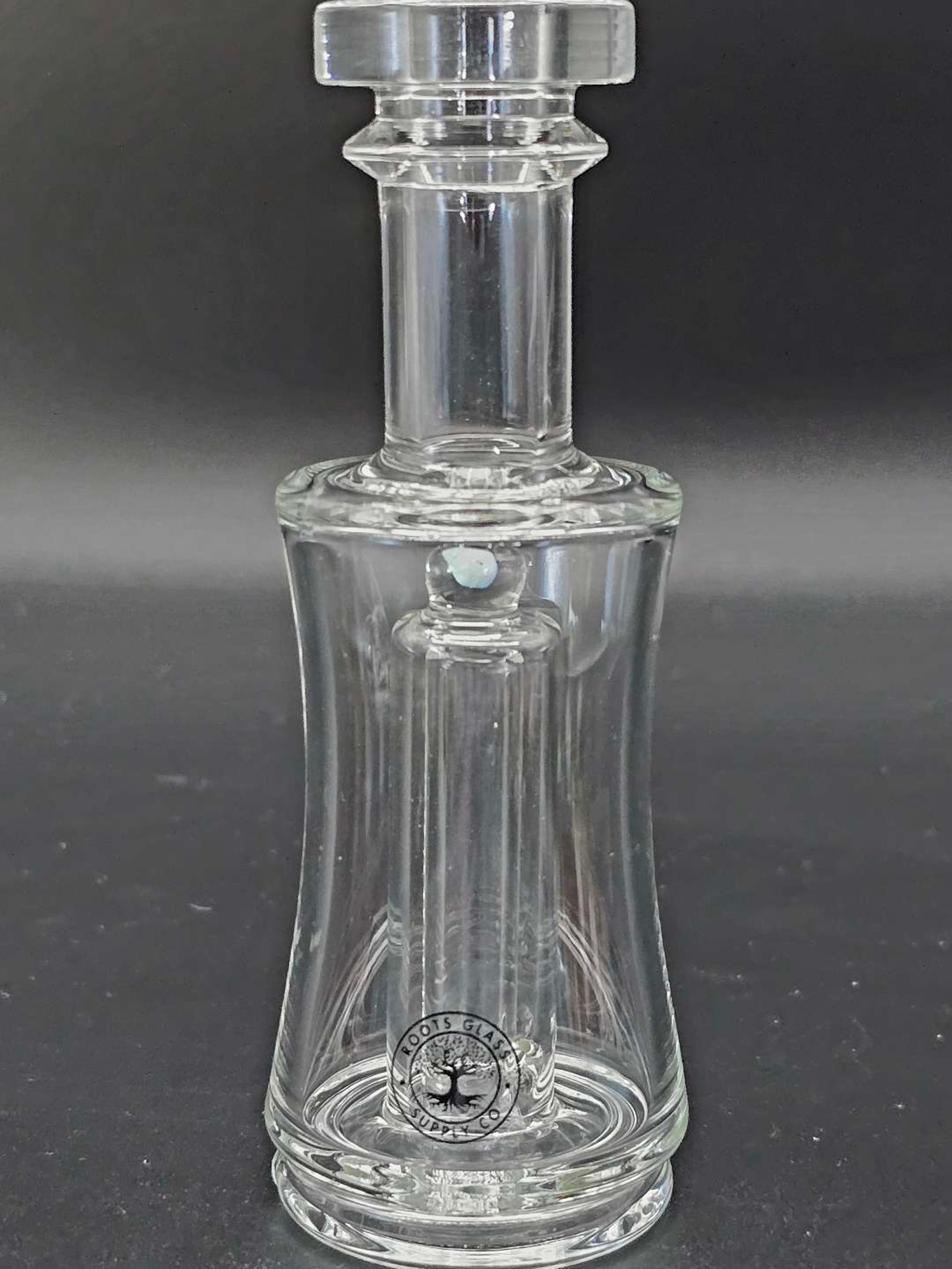 Roots Glass Clear Encased Opal Puffco Attachment image 0