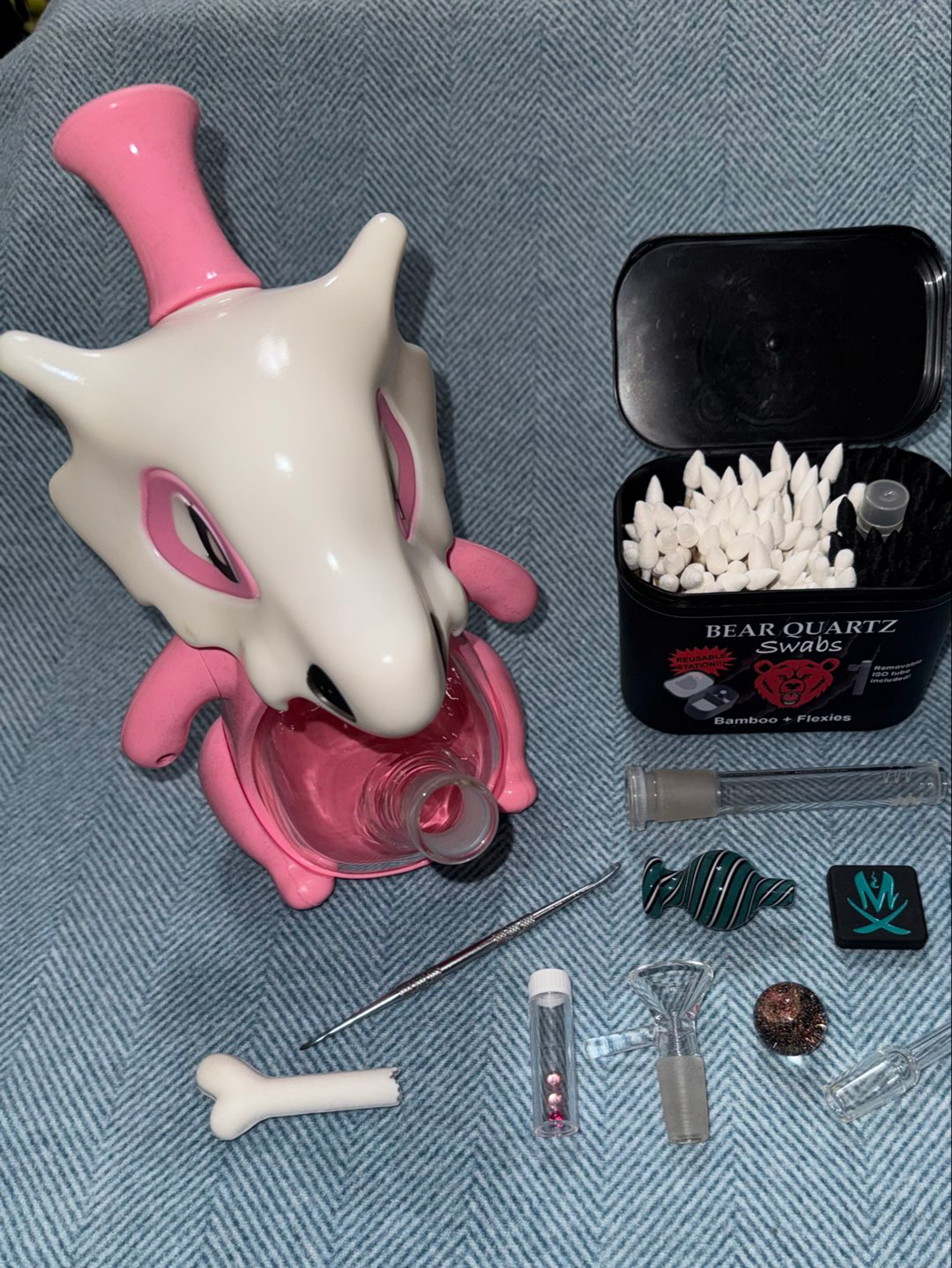Pink Cubone Set + Premium Dab & Care Kit image 0