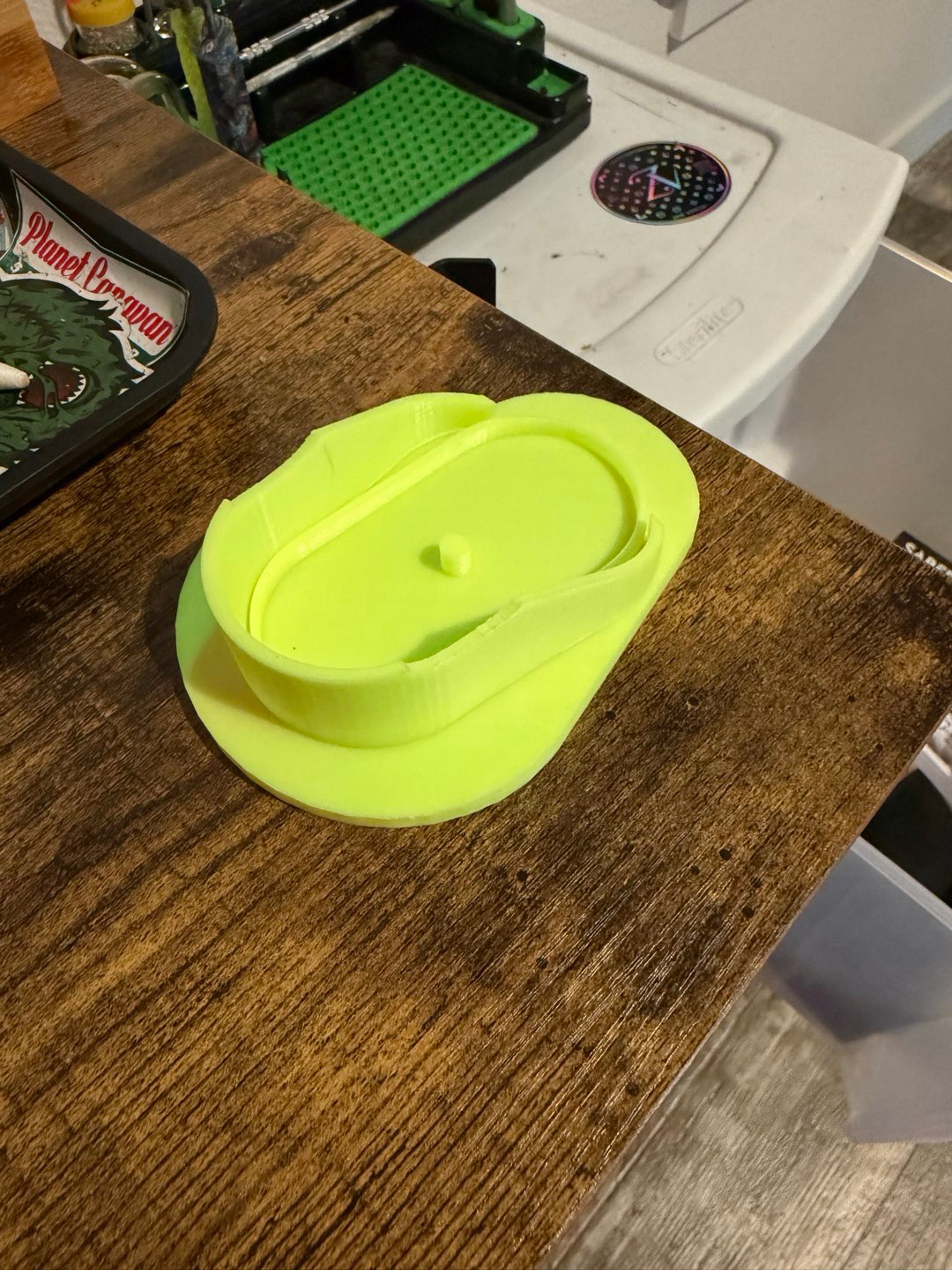 Preview pic of Glow in the dark dr dabber switch go base and sleeve.