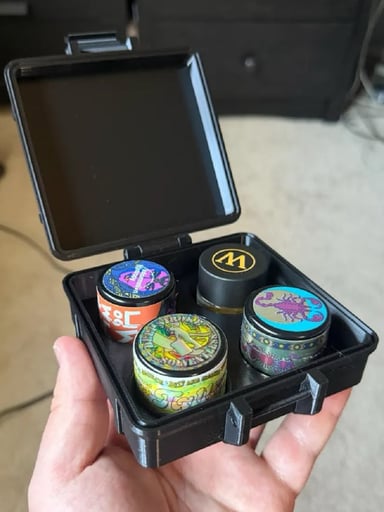 Preview pic of 3d printed Dab box