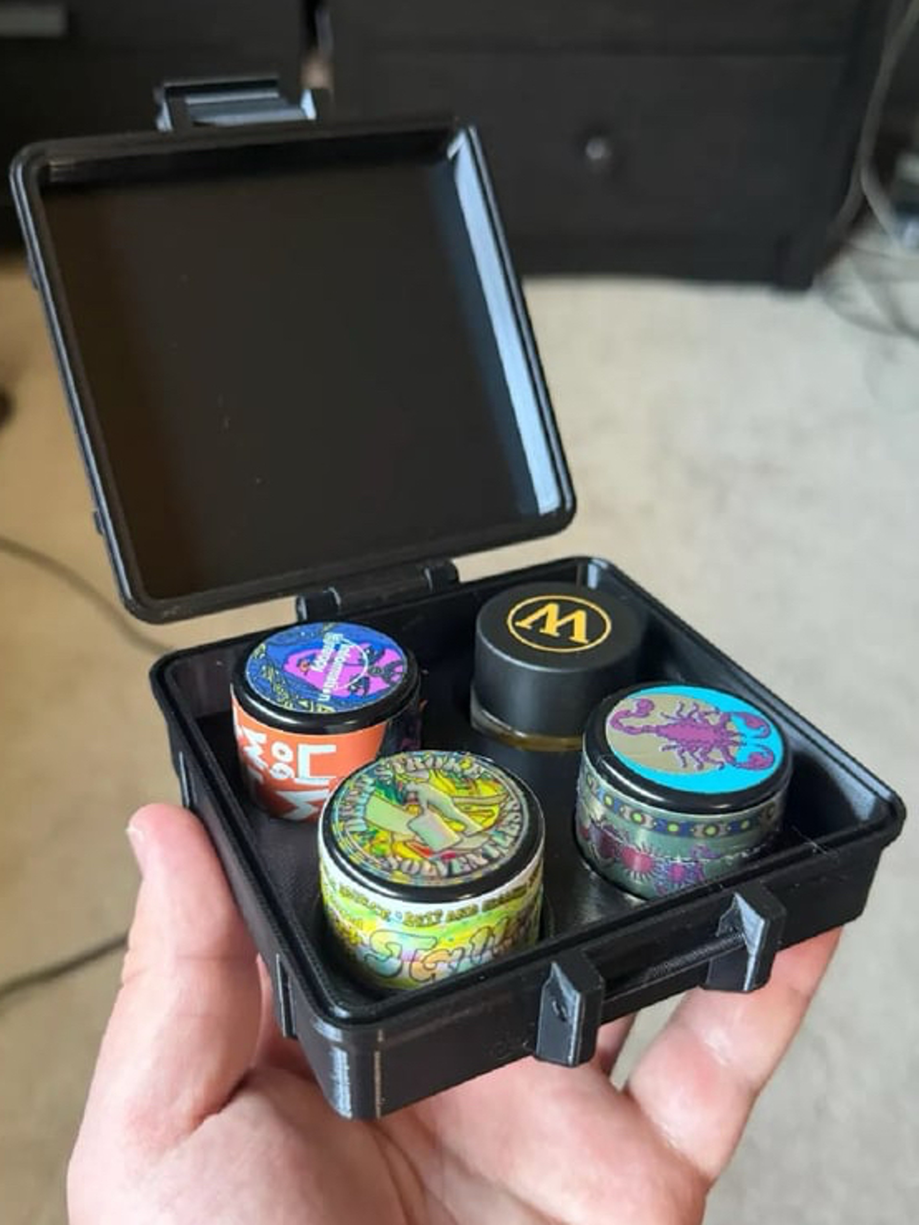 Preview pic of 3d printed Dab box