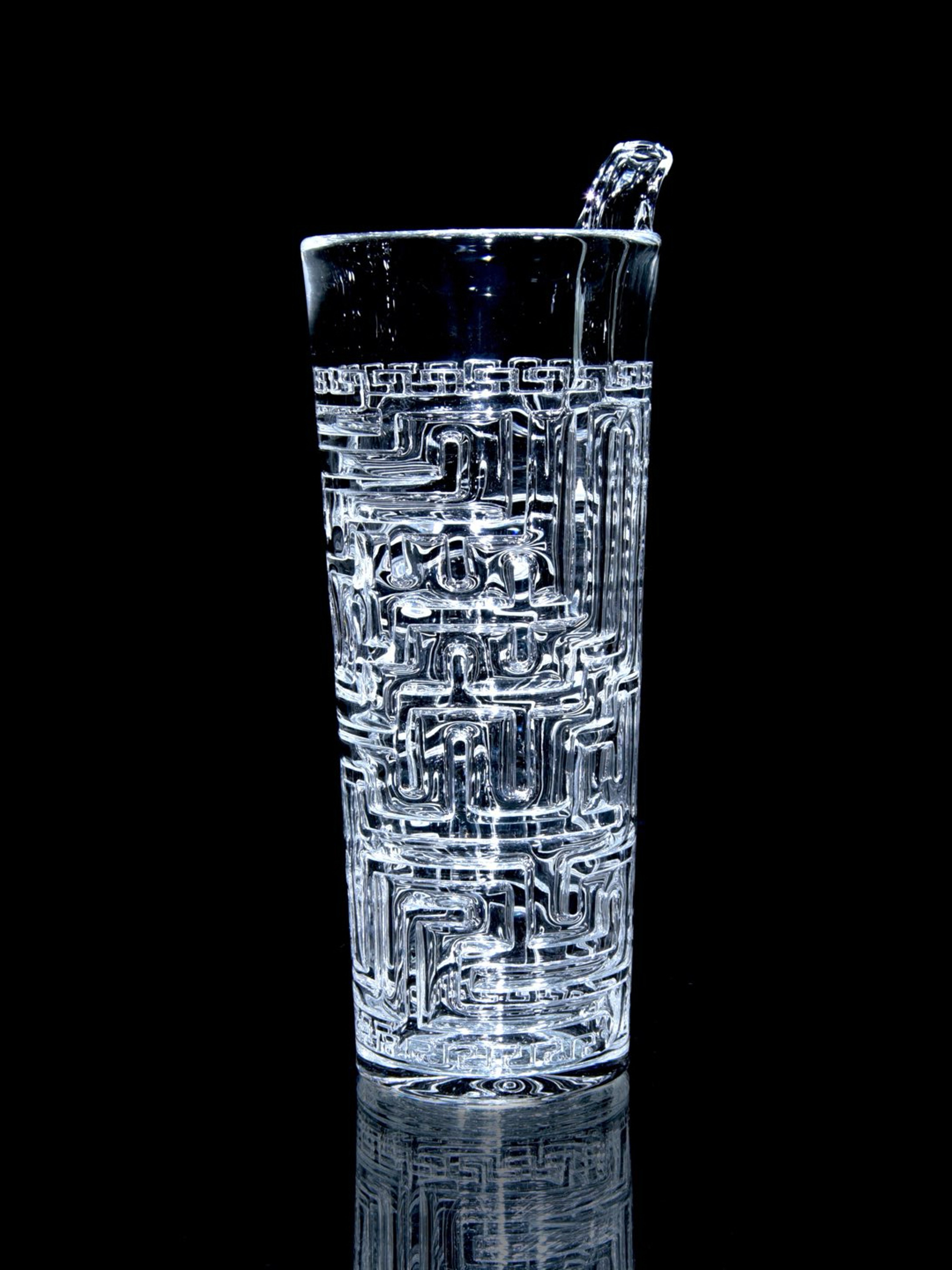 Preview pic of Avant Garde - "Maze" Double-Wall Channeled Straw Drinking Cup - #6