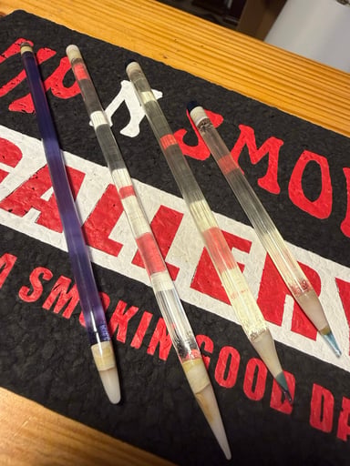 Preview pic of Glass pencil dabbers