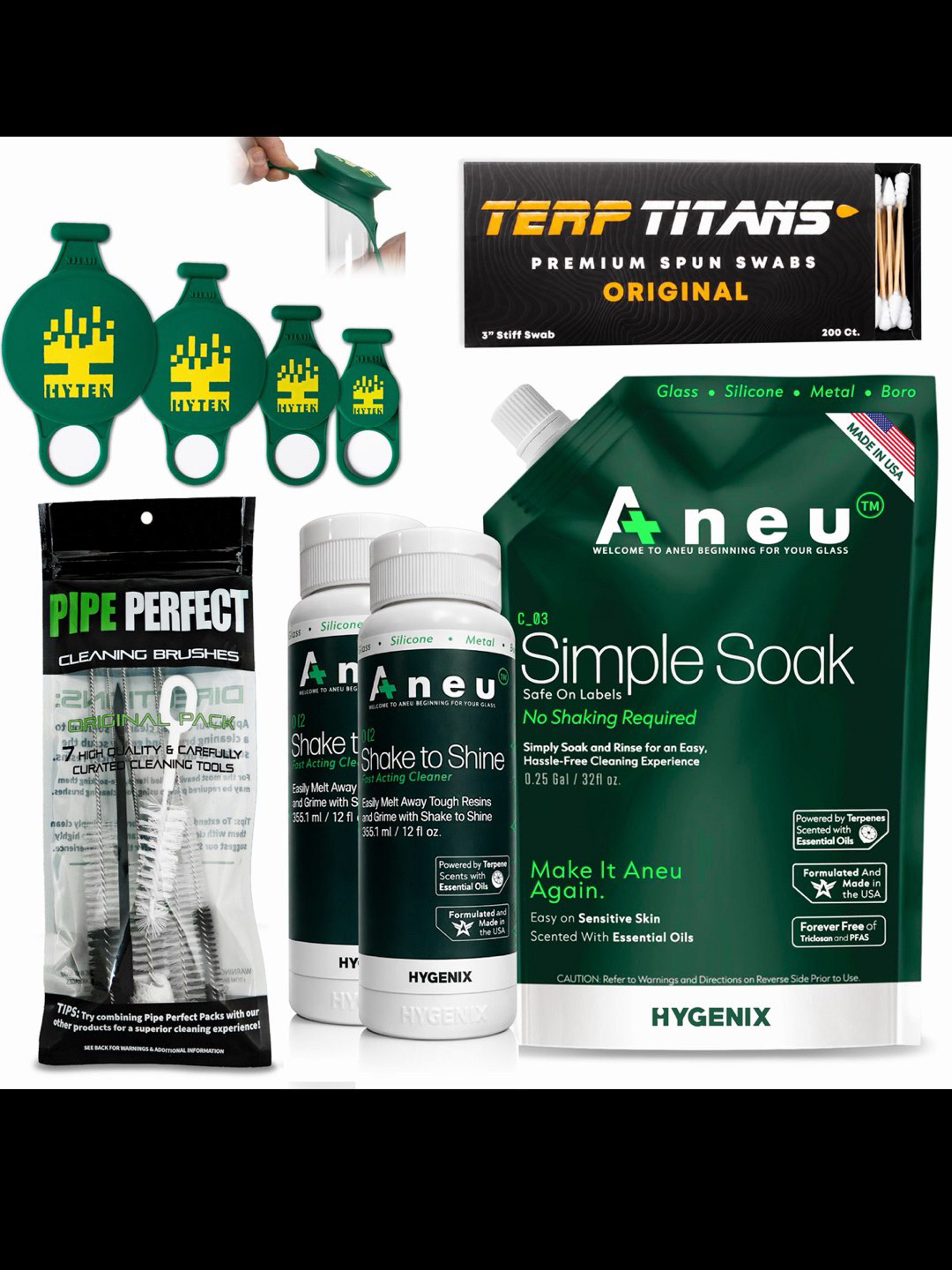 Hygenix Bong Cleaning Starter Pack image 0