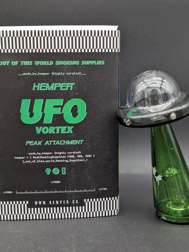 Preview pic of HEMPER | PEAK & PEAK PRO REPLACEMENT GLASS - UFO VORTEX
