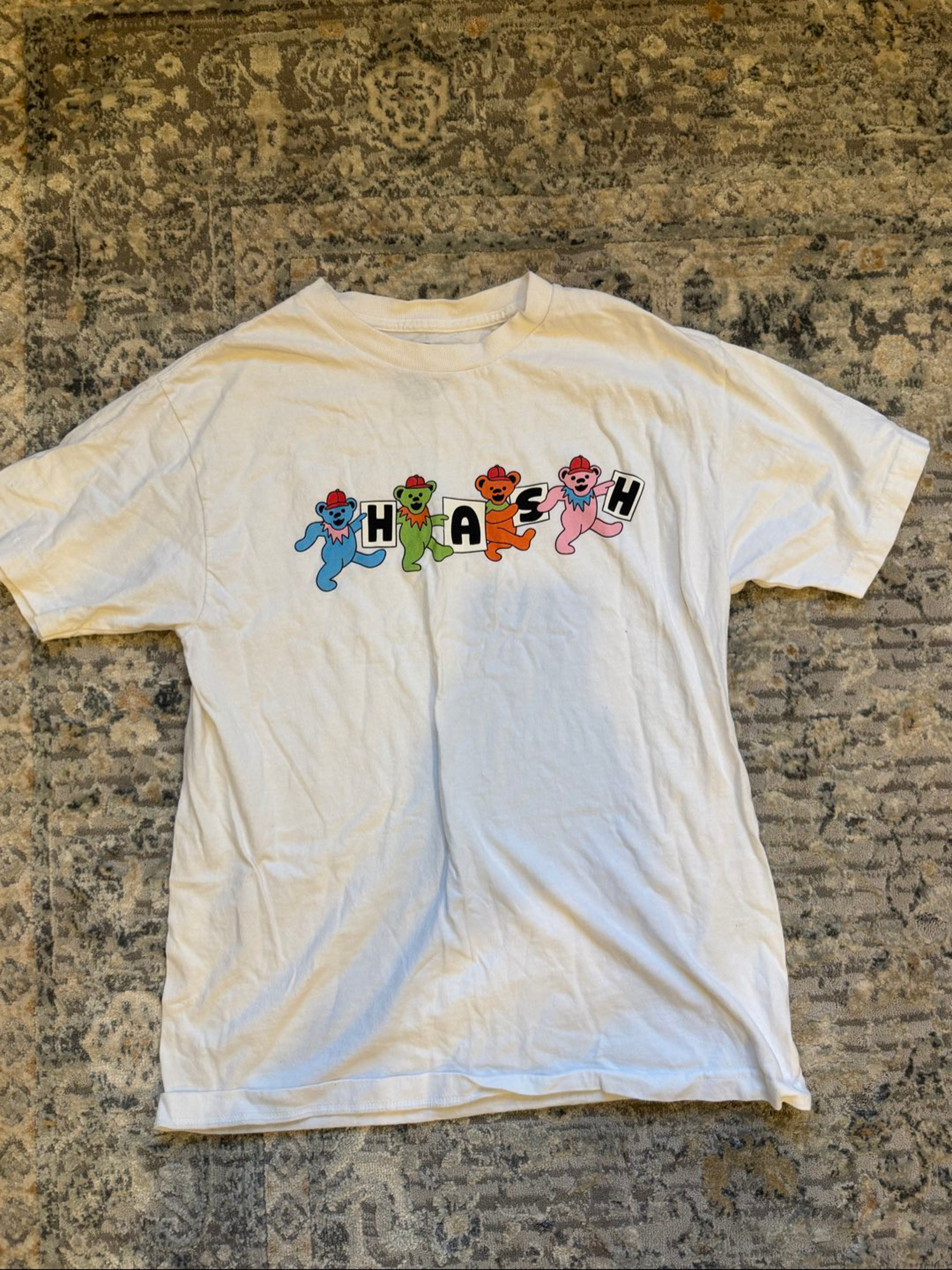 Preview pic of Hash Dancing Bears Shirt white