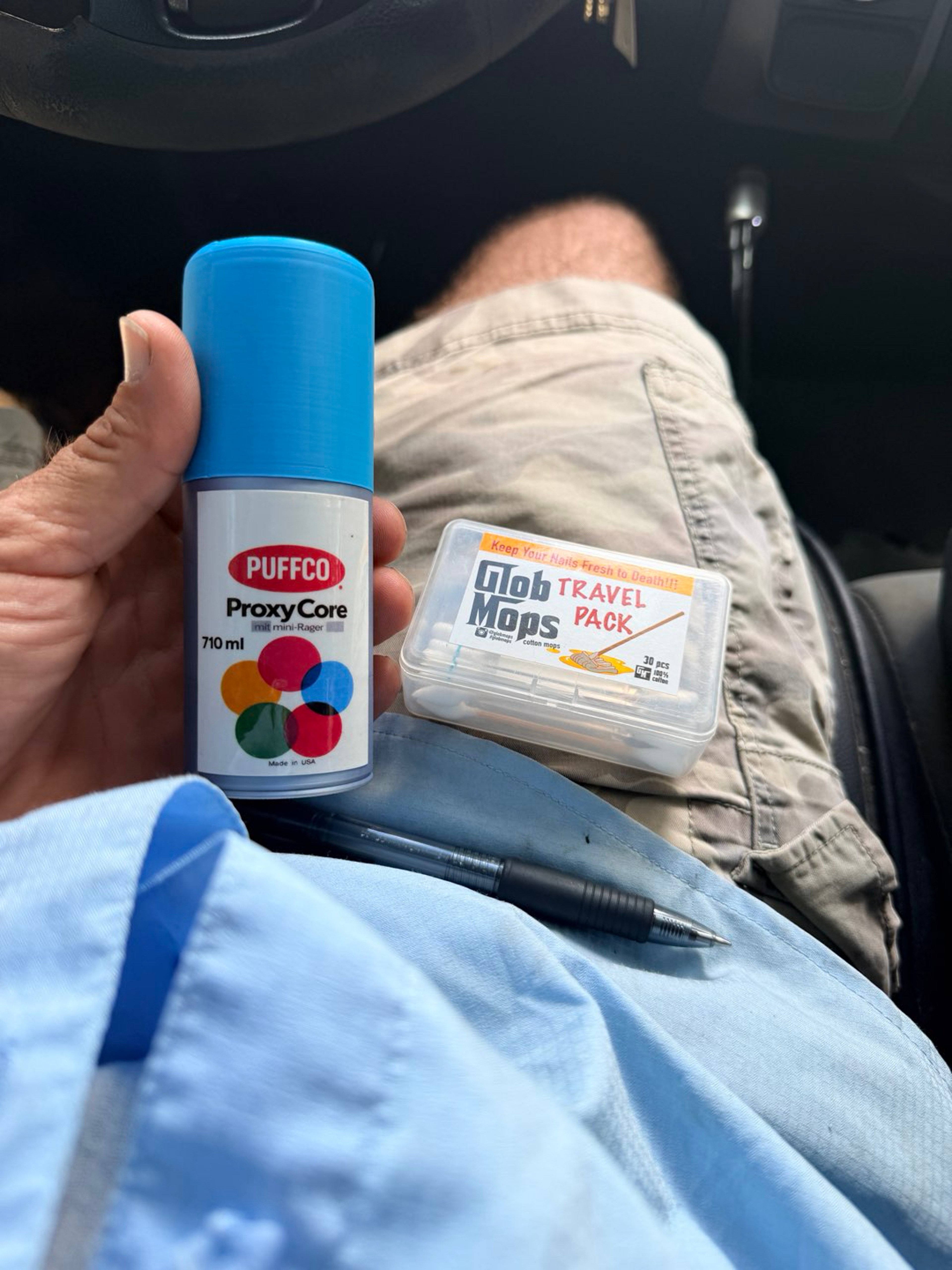 Preview pic of Krylon proxy core cup and lid. Rattles.  (Terpthepusher)