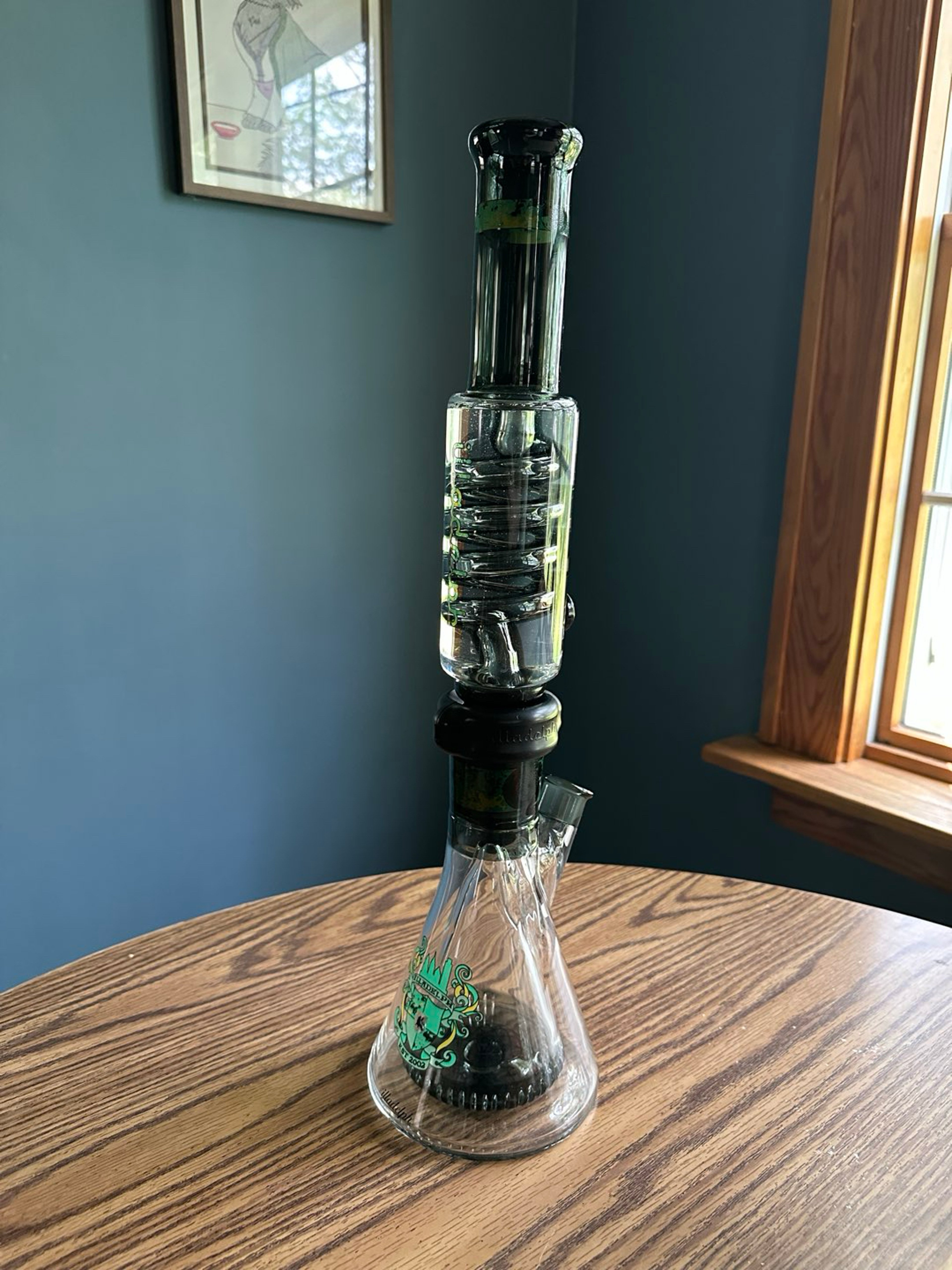 Full sized illadelph Collins beaker w/ coil- digital camo image 0