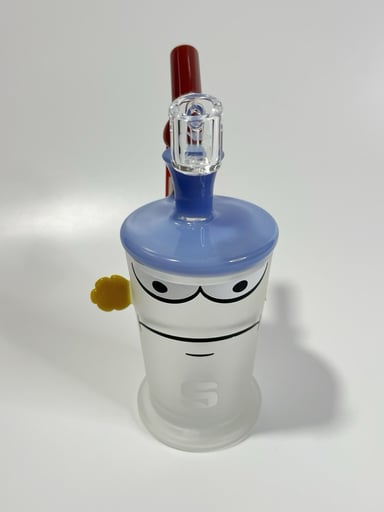 Preview pic of Rare Silo Glass Master Shake Tobacco Water Pipe Rig 7.5"