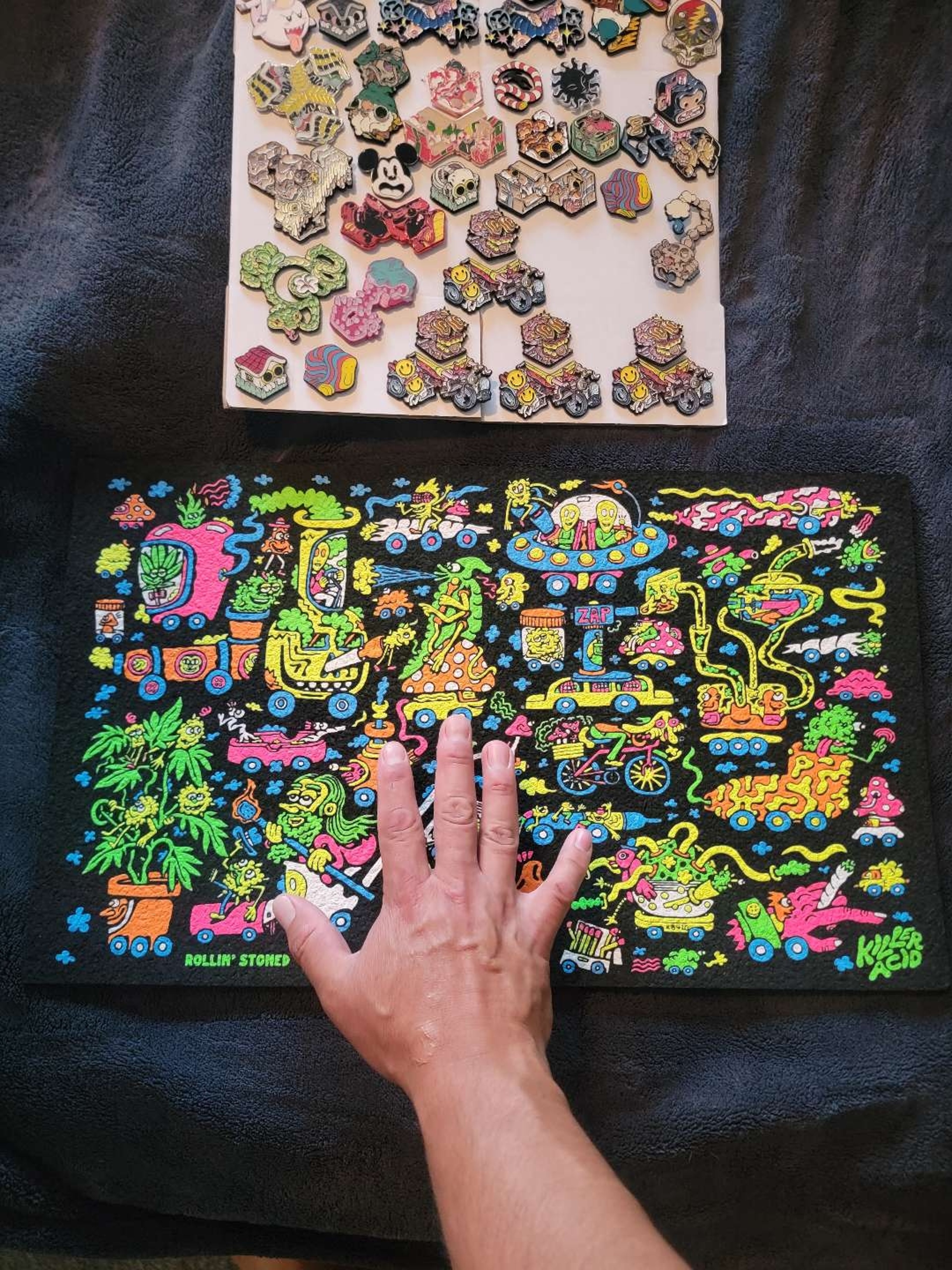 Preview pic of Killer Acid Moodmat Sesh size