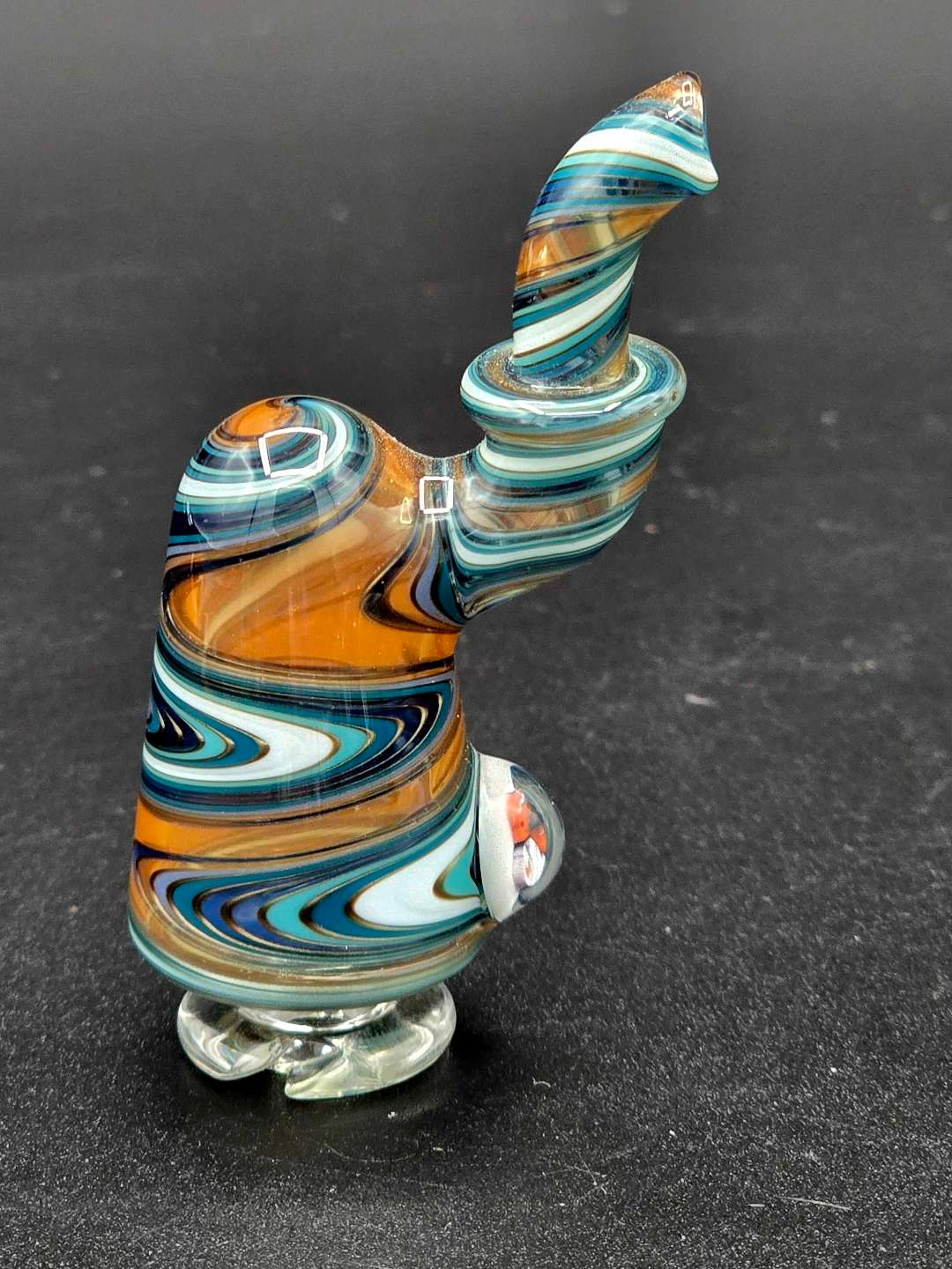 Preview pic of Keys Glass Pivot Top