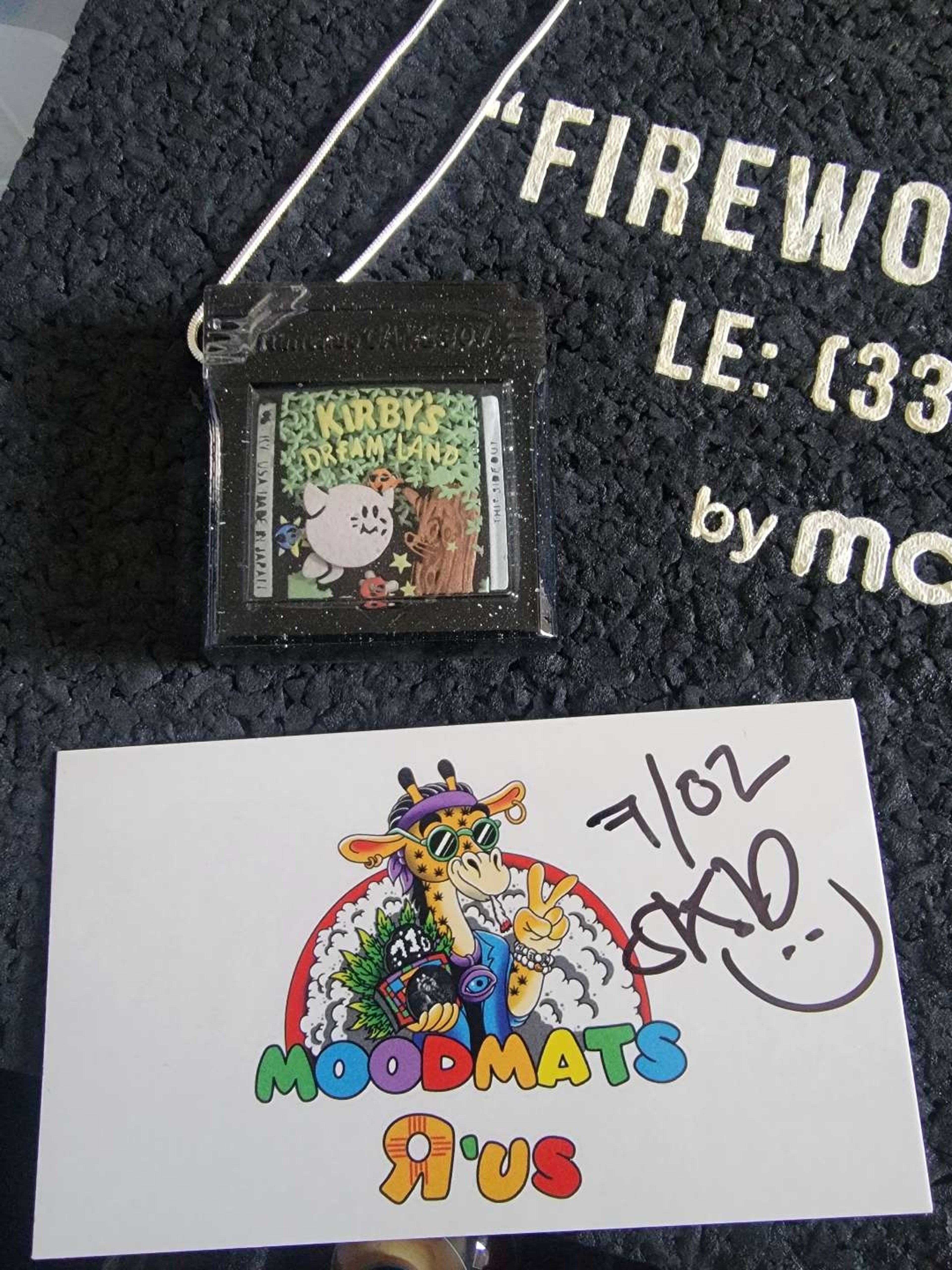 Preview pic of Kirby's Dream Land Pendant by Joshua Darke