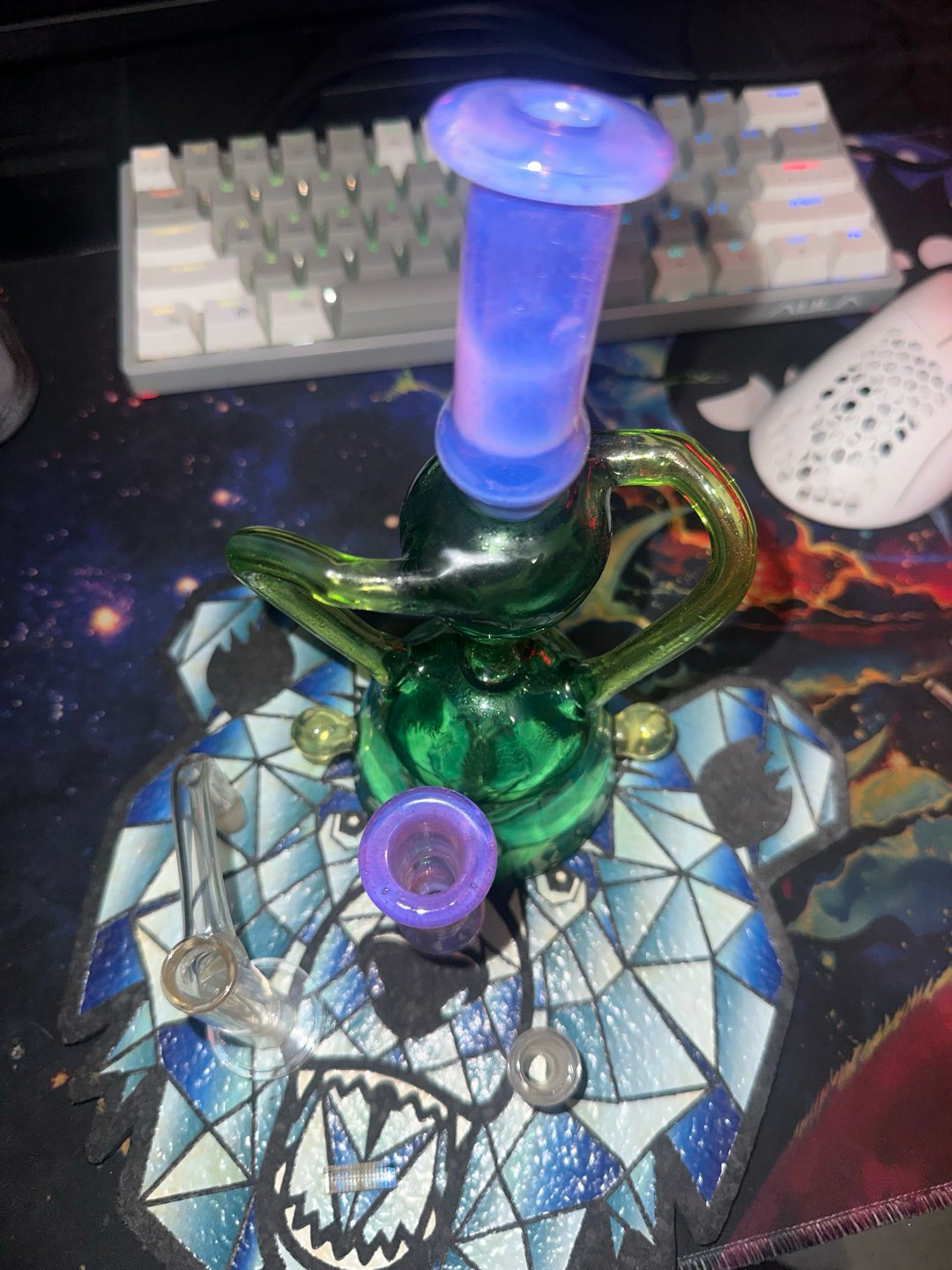 Jmp glass art recycler image 0