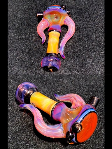 Preview pic of Heady spoon pipe with horns