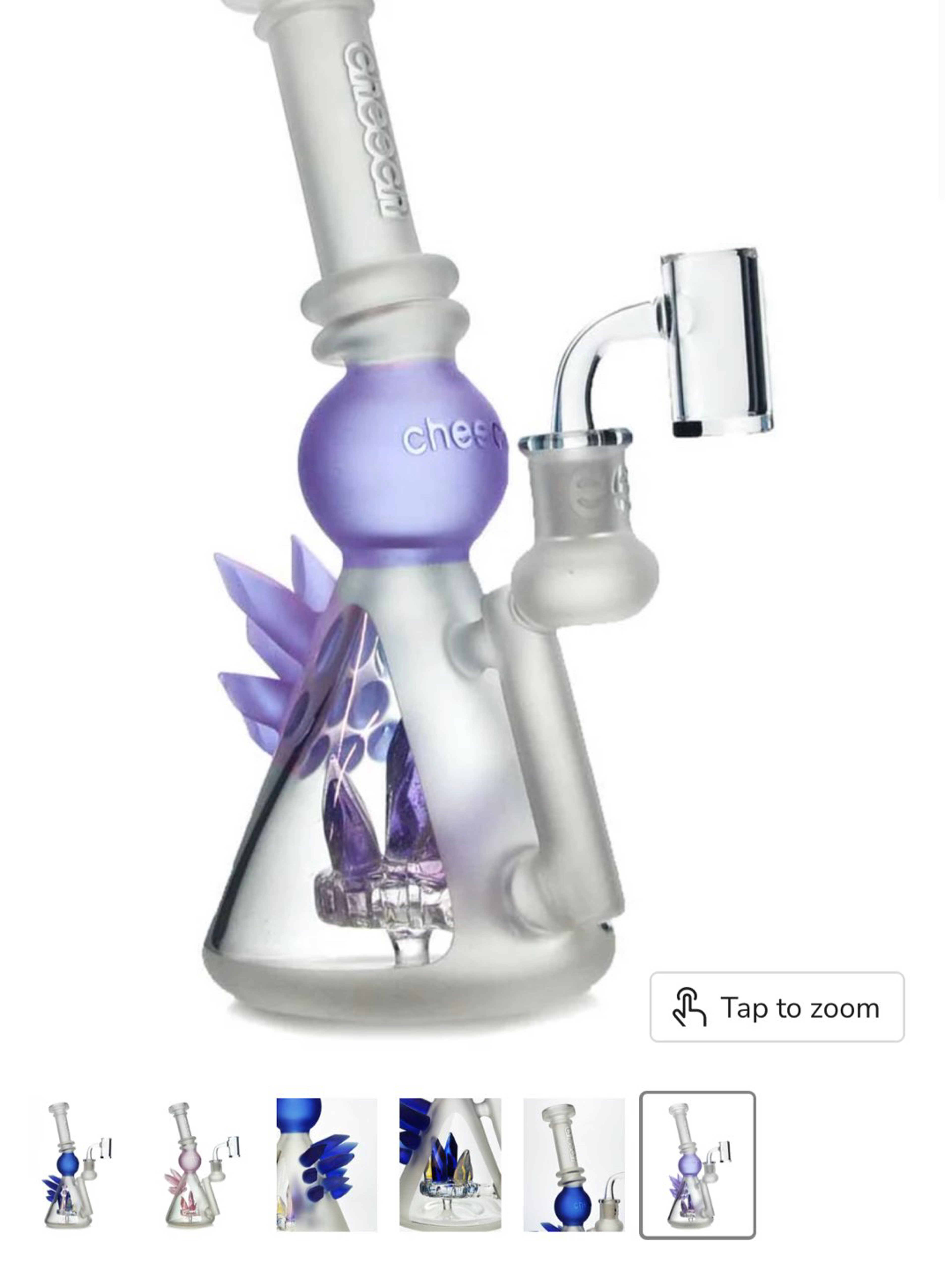 Cheech “Crystal Beaker” - purple image 0