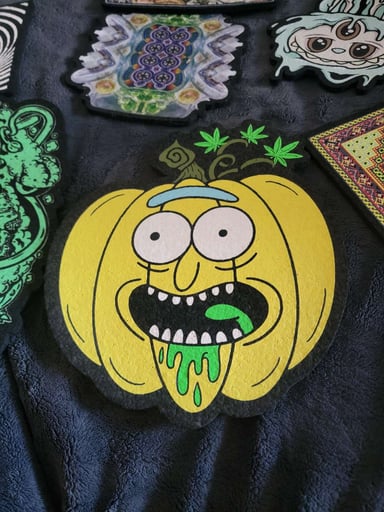 Preview pic of Pumpkin Rick (Yellow) x Hippie Hustle x Dark Mountain Cult x Moodmats