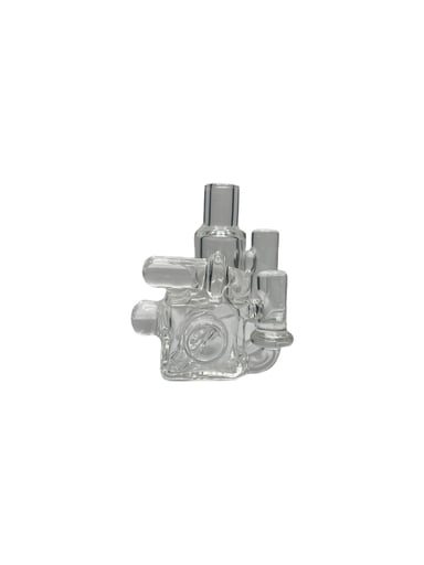 Preview pic of The Jsyn Lord Clear Pocket Pump Station Rig is the ultimate tool for dabbing enthusiasts. Designed by industry expert Jsyn Lord, this rig boasts a clear pocket pump station for efficient and precise d