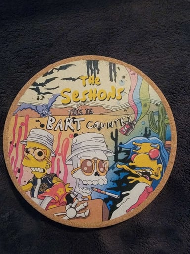 Preview pic of The Seshons x Mattitudes Cork Coaster