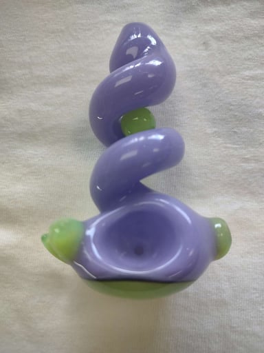 Preview pic of Totem Floating Ball Spoon Gorgeous Milky Purple