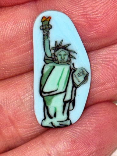 Preview pic of Statue of Liberty Murrine