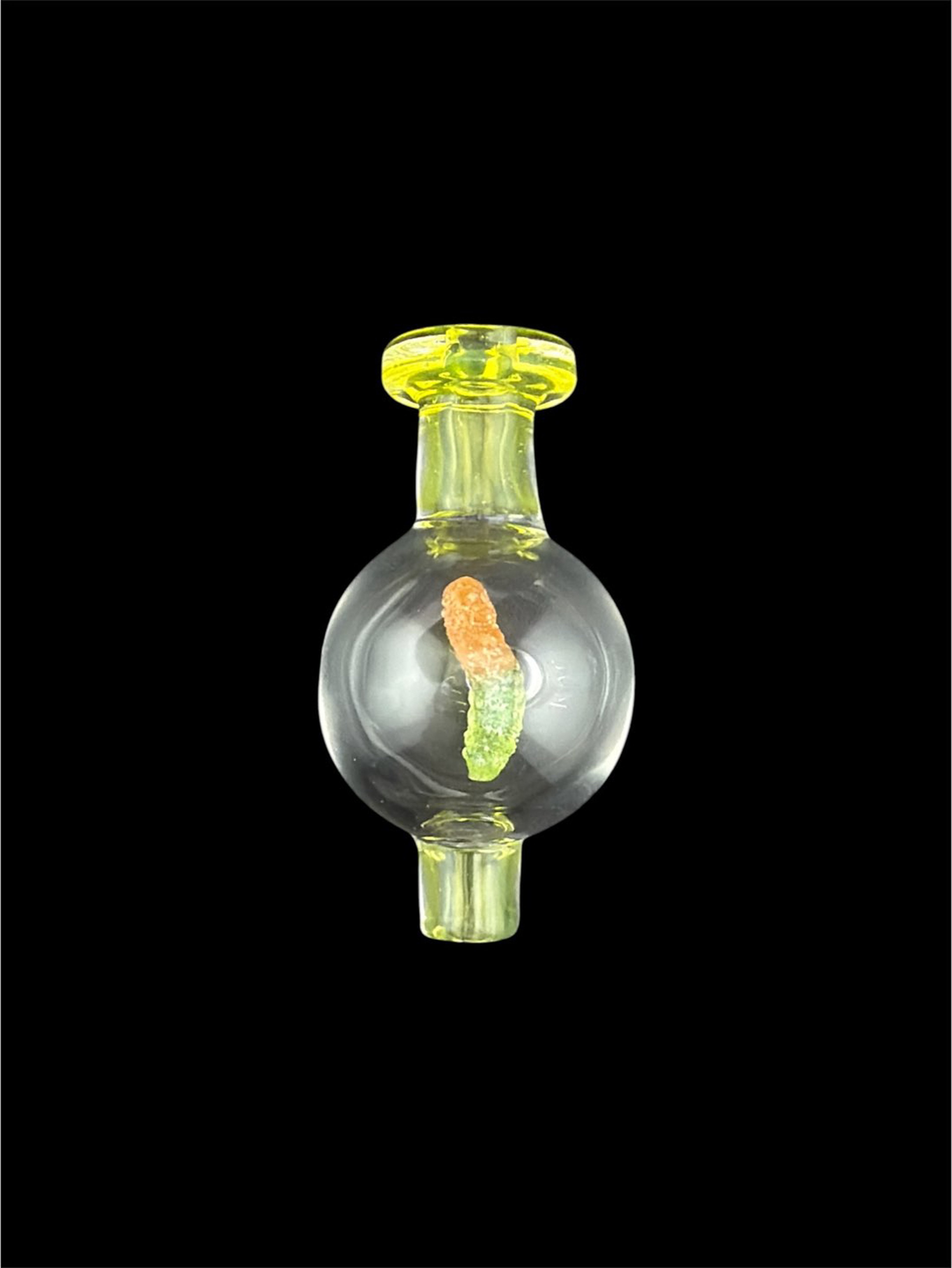 Preview pic of Brand New Emperial Bubble Cap w/ Sour Worm inside