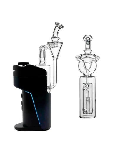 Preview pic of Donut Recycler for Dr.Dabber Switch Go Glass Attachment