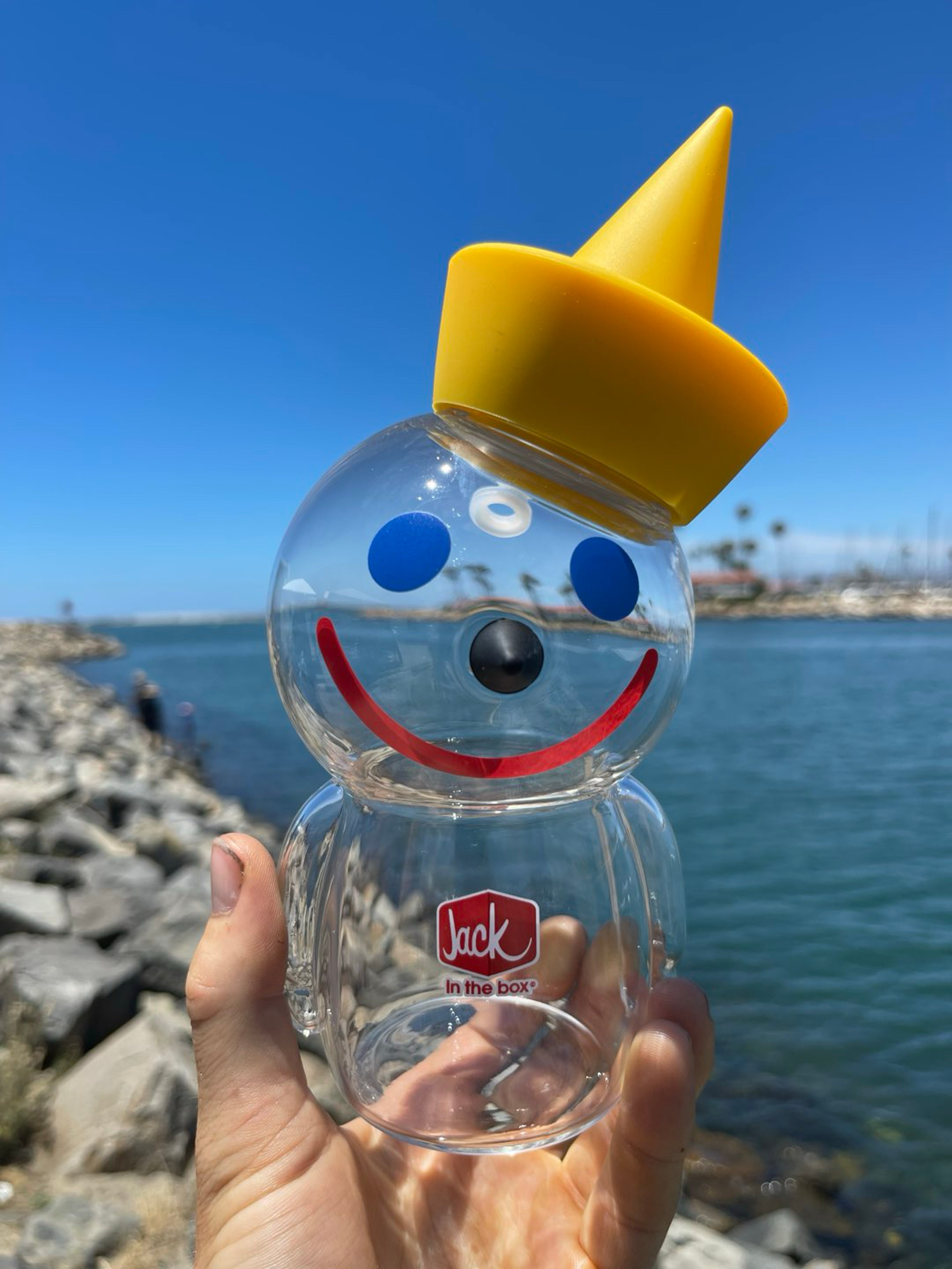 Preview pic of Limited Edition Borosilicate Glass Jack In The Box Sipper Cups