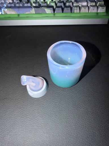Preview pic of Glass Art By Shaggy Core Kit  PINK SLYME X AQUAMANIA