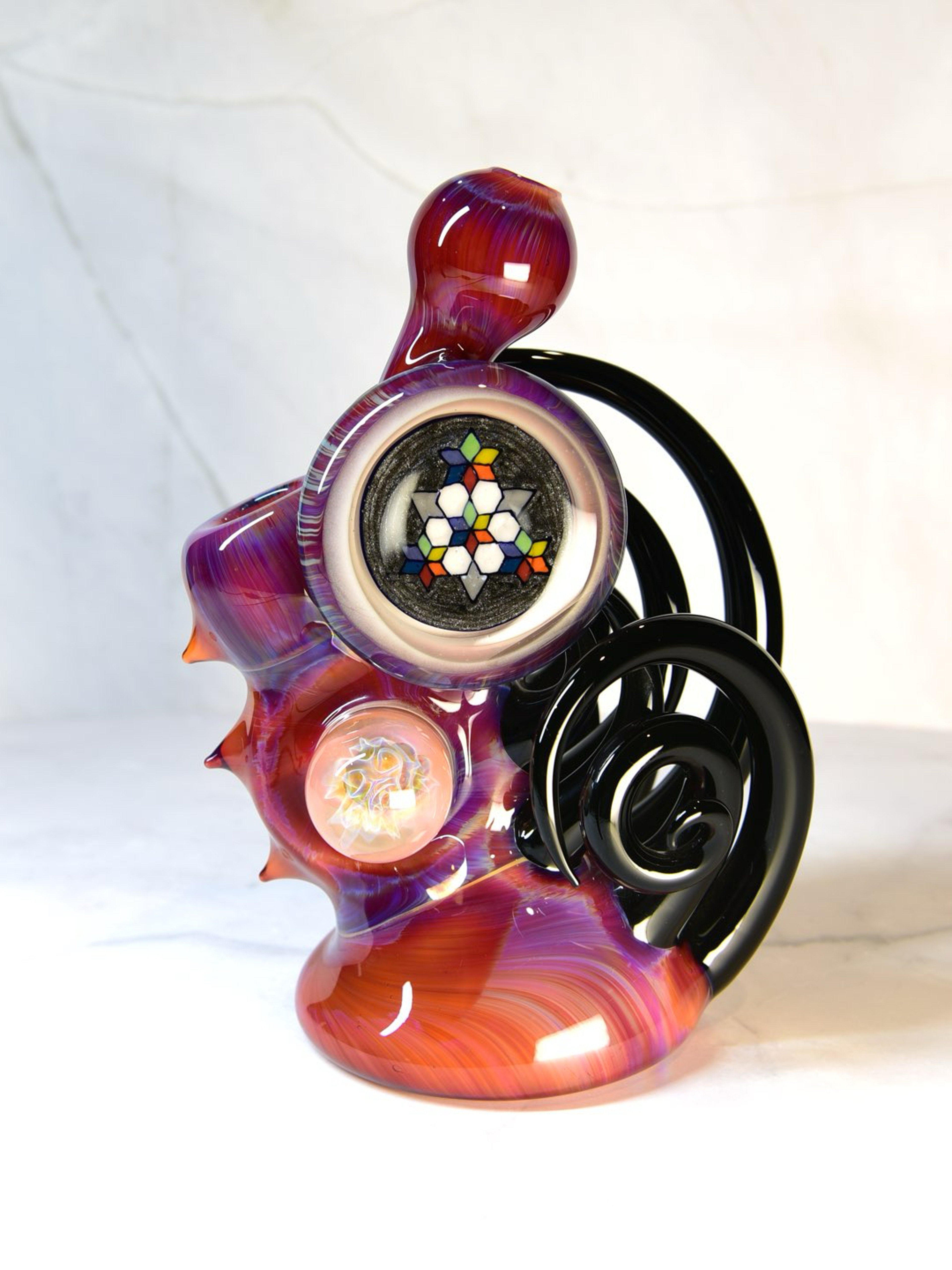 Preview pic of Freeek Double Opal Bubbler - Mint, Never Used