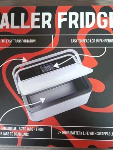 Preview pic of 🥶 The Baller Fridge Portable Terp Fridge 🥶