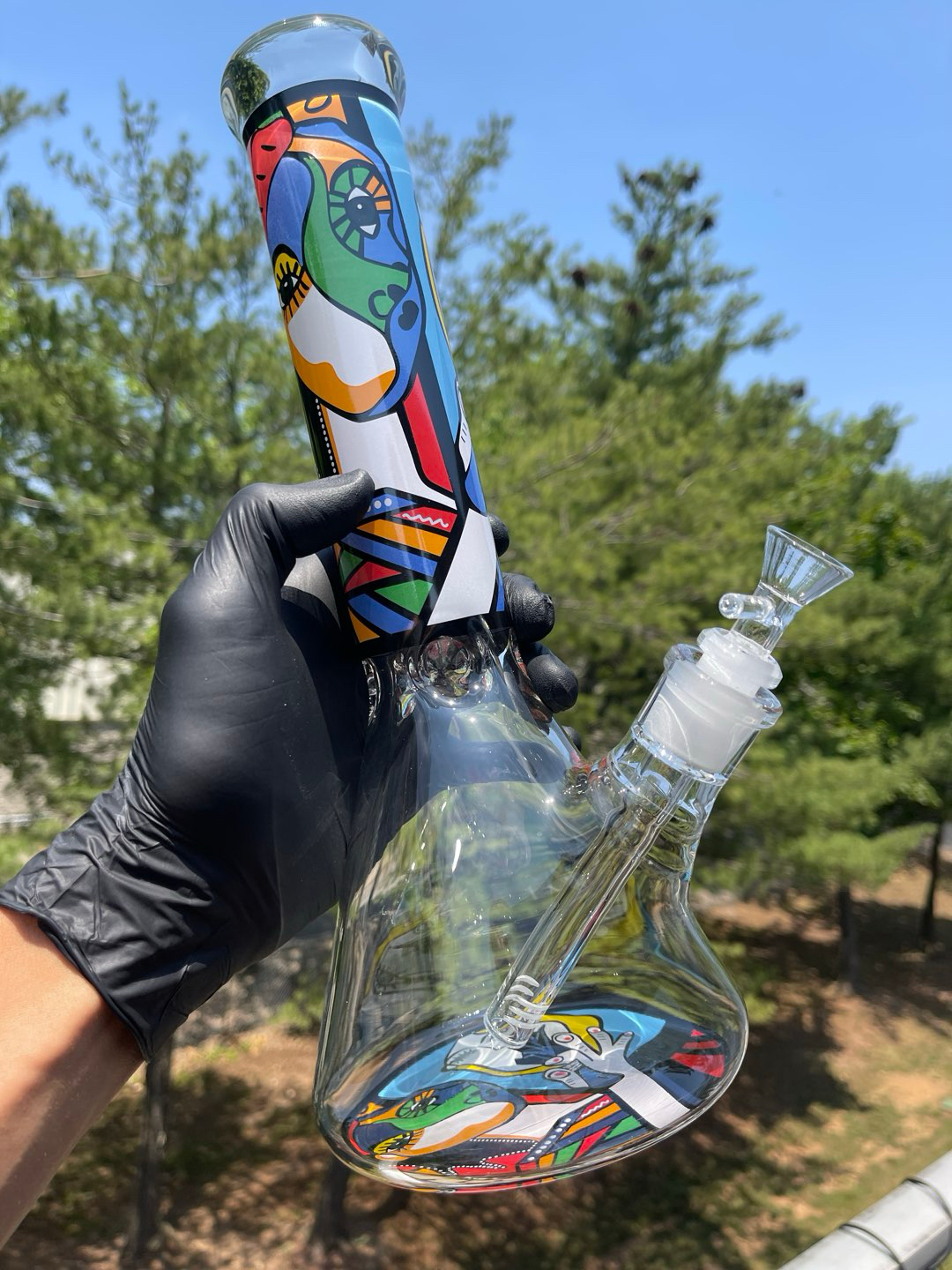 Preview pic of 14” Mosaic Beaker