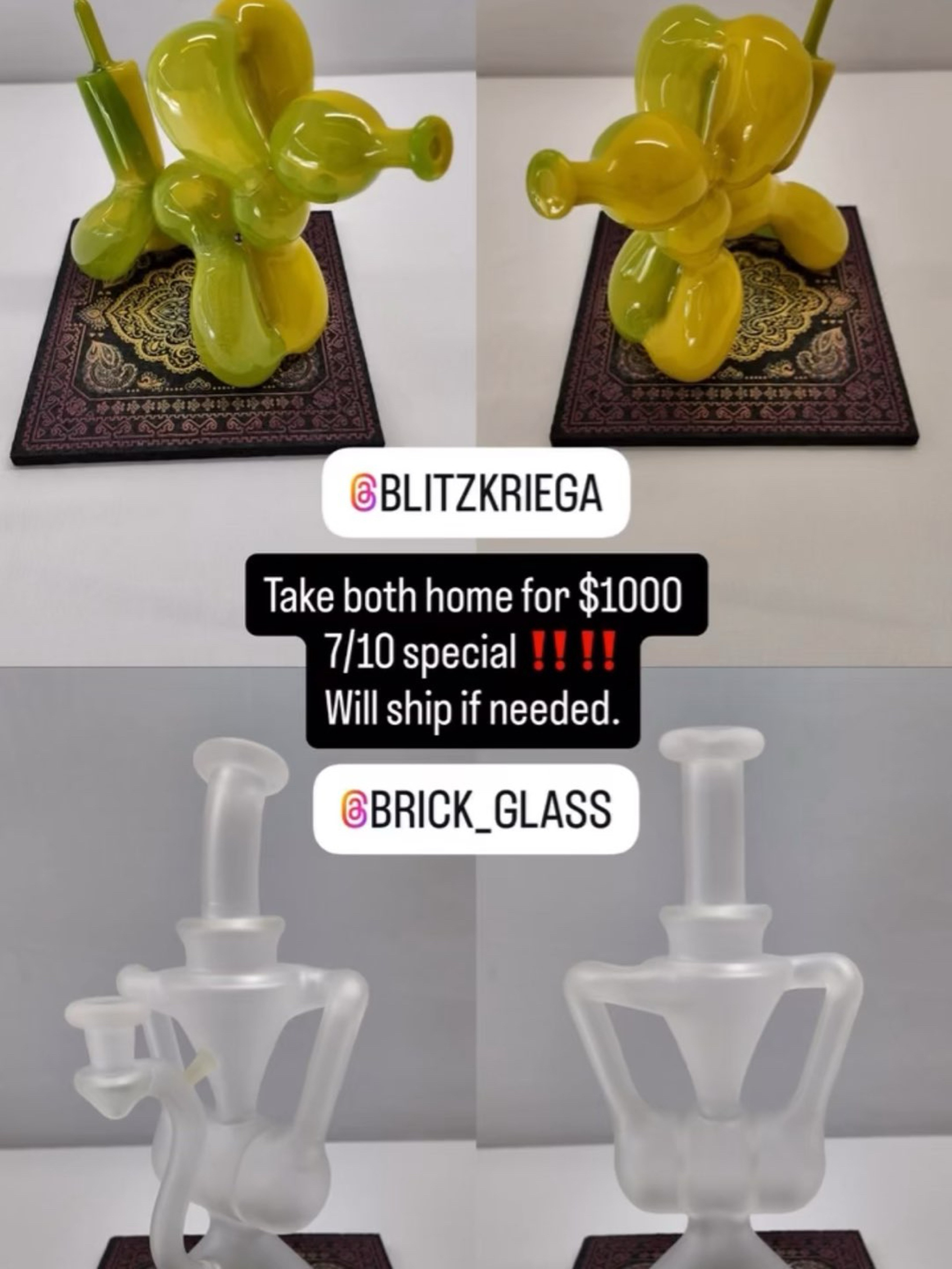 Blitz & brick glass image 0