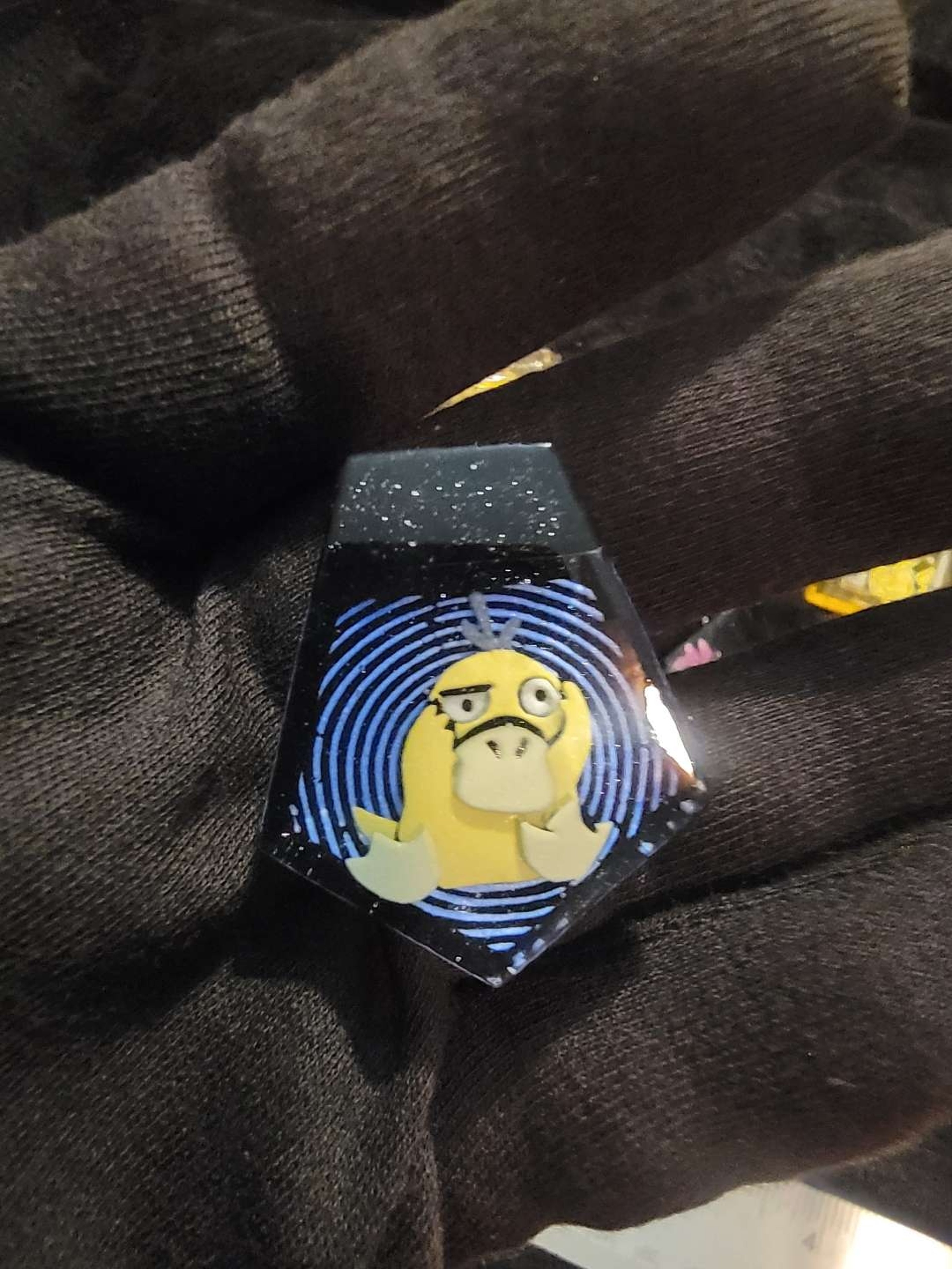 Preview pic of PsyDuck by Joshua Darke UV and Glow.