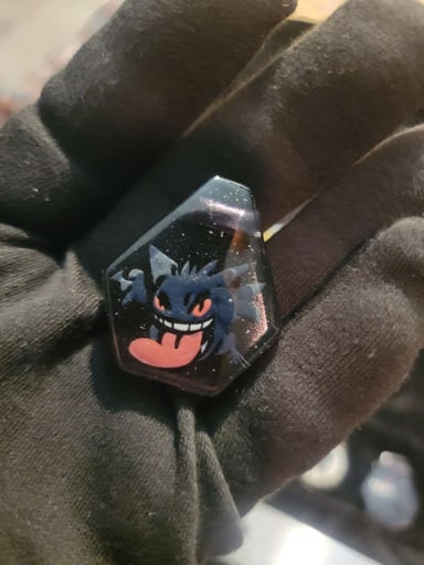 Preview pic of Gengar Pendant by Joshua Darke UV and Glow