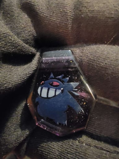 Preview pic of Gengar Pendant by Joshua Darke UV and Glow