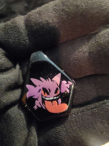 Preview pic of Gengar Pendant by Joshua Darke UV and Glow