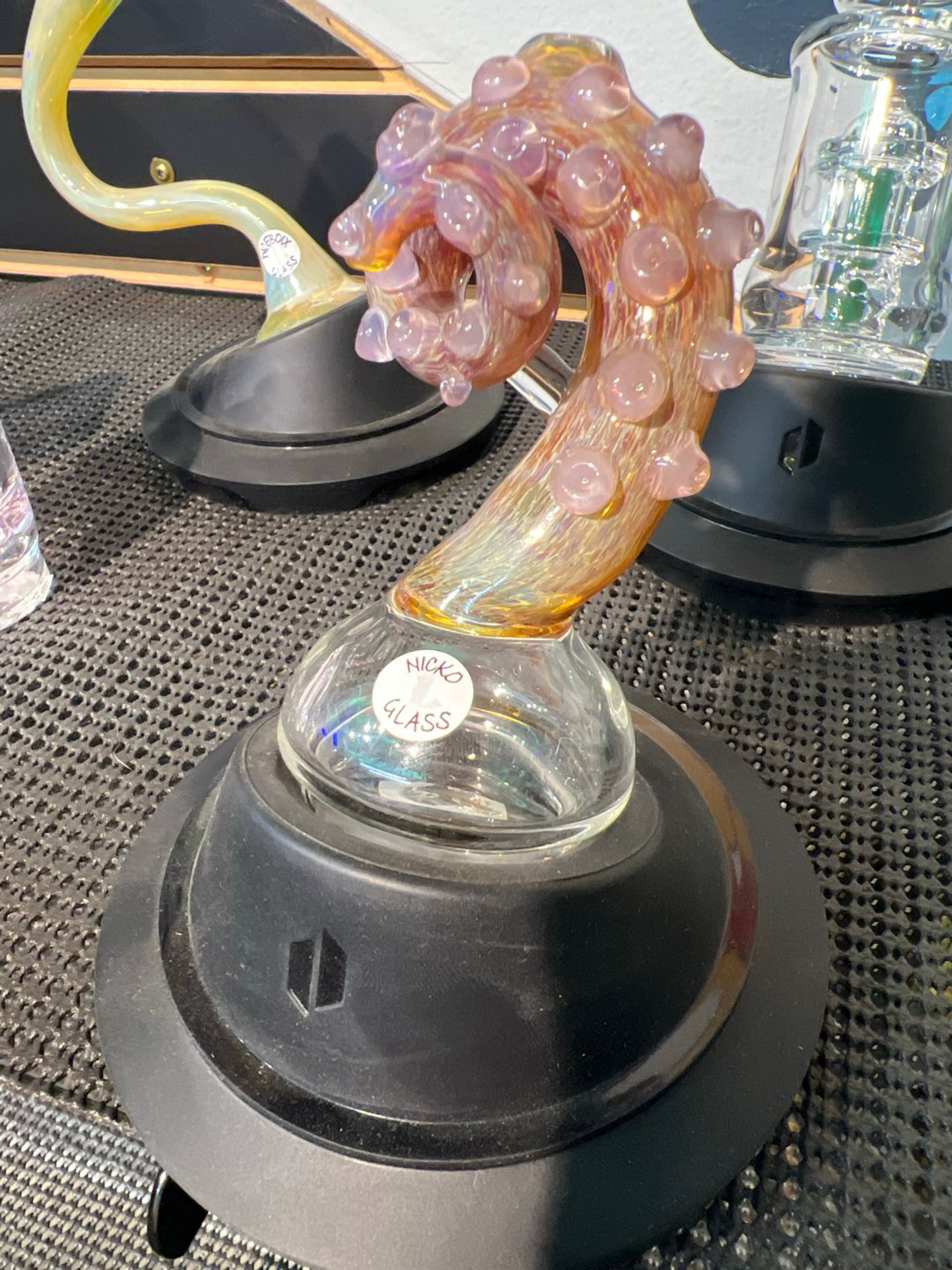 Preview pic of Nicko Glass Puffco Peak Dry Top