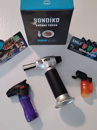 Preview pic of 3 Combo Butane Torch Bundle