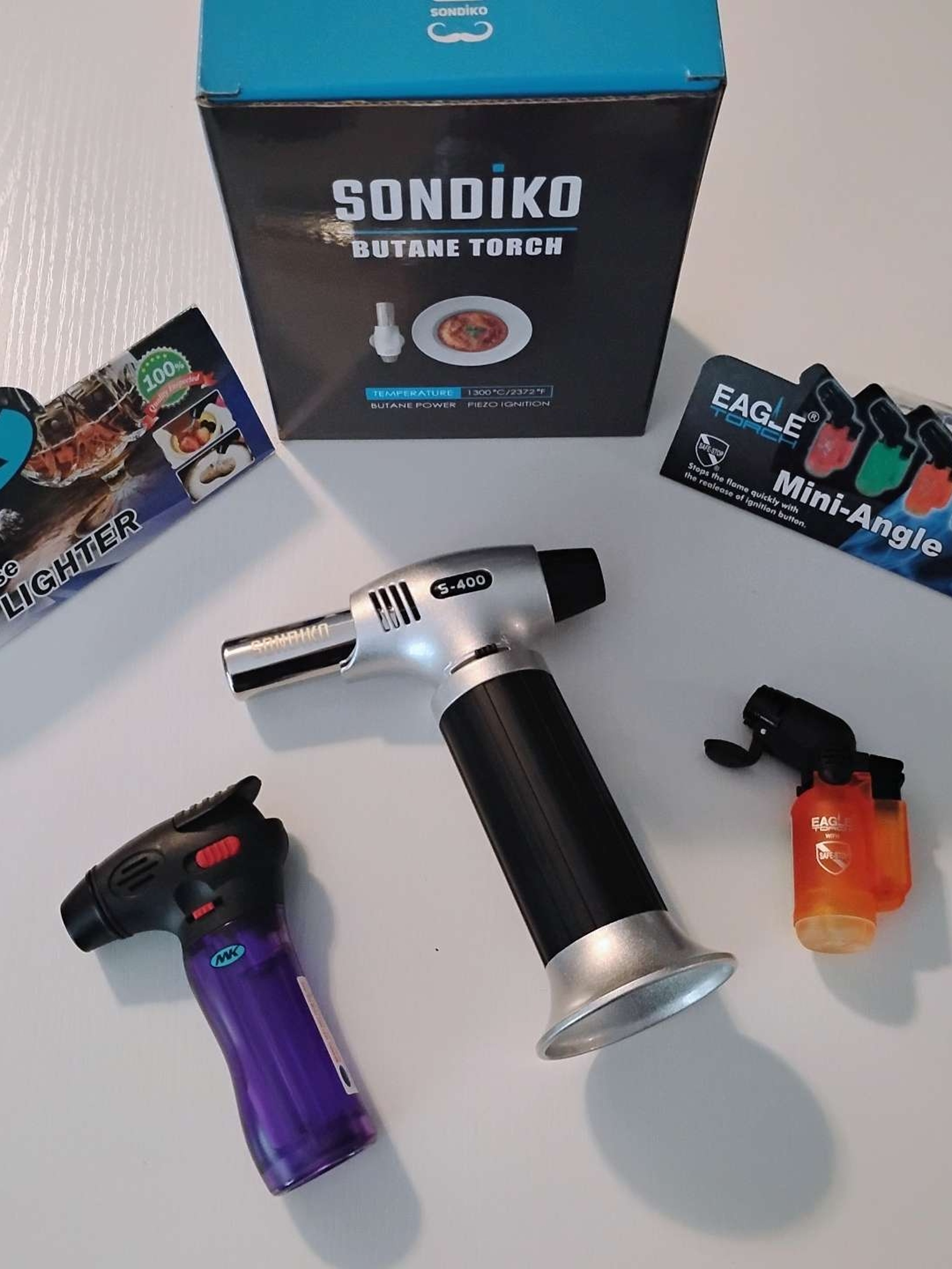 Preview pic of 3 Combo Butane Torch Bundle