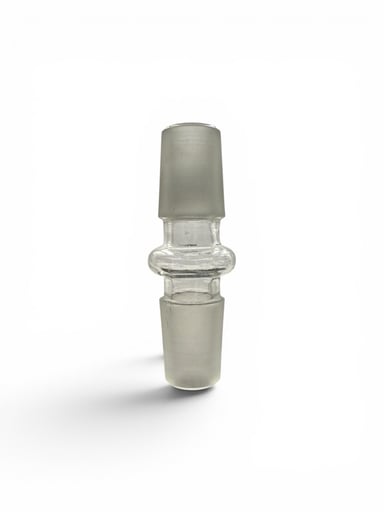 Preview pic of 18mm Male to 18mm Male Glass Adapter - 18m-18m