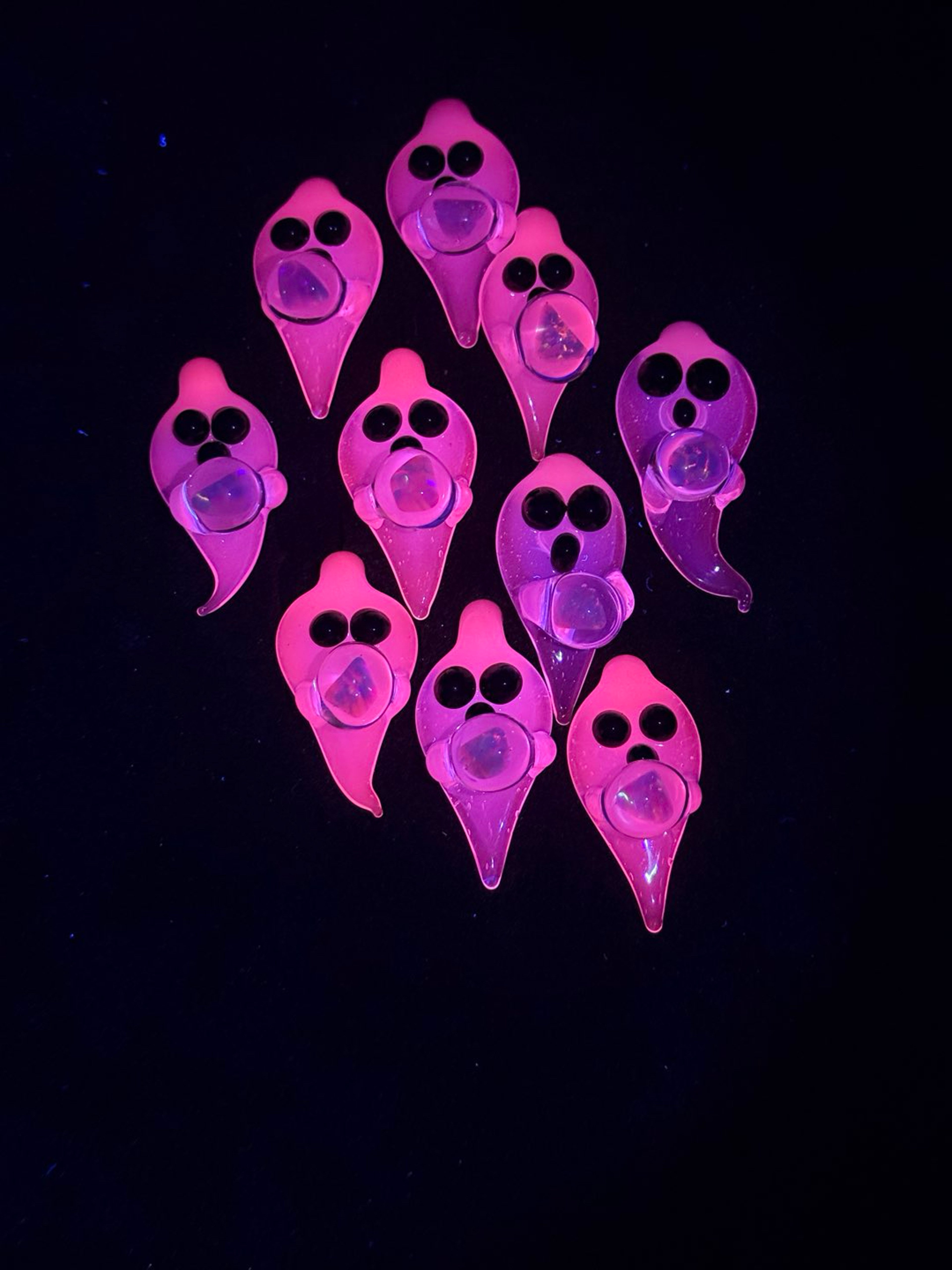Preview pic of Opal ghost pendants UV